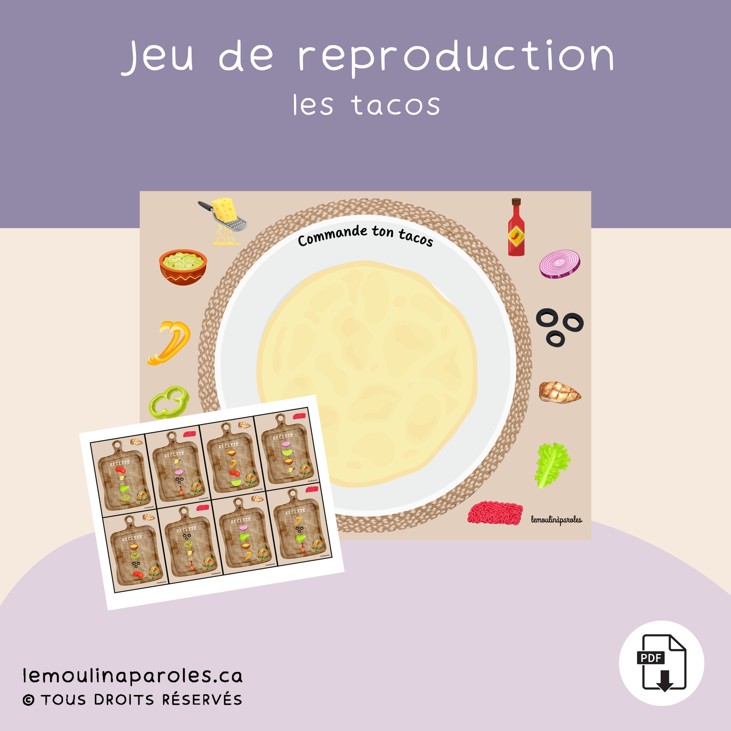 Commande ton tacos