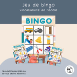 Trousse langage rentrée scolaire avec activités éducatives imprimables pour enfants
