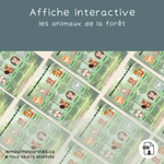 Trousse langage forêt pour enfants avec activités éducatives imprimables sur les animaux