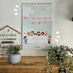 Mon calendrier langagier – Calendrier thématique réutilisable