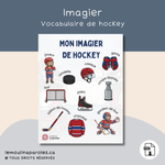 Trousse langage hockey avec activités éducatives imprimables pour enfants