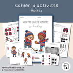 Trousse langage hockey avec activités éducatives imprimables pour enfants