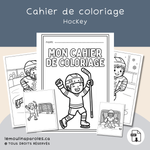 Trousse langage hockey avec activités éducatives imprimables pour enfants