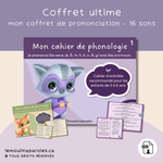 Coffret de phonologie pour enfants de 3 à 6 ans – stimulation du langage oral