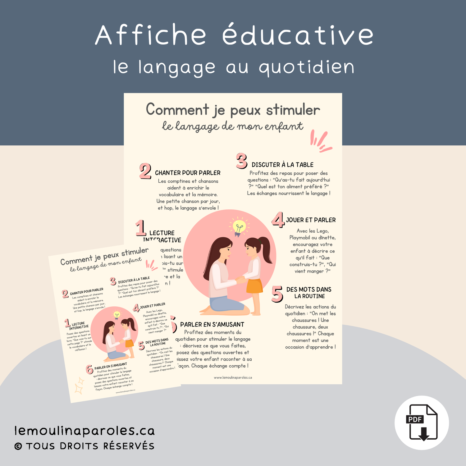 Comment stimuler le langage à la maison