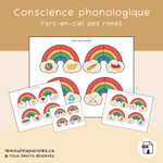 Activité de conscience phonologique rimes enfants